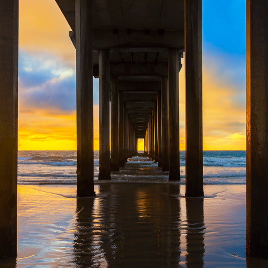 Sundown Serenity Pier